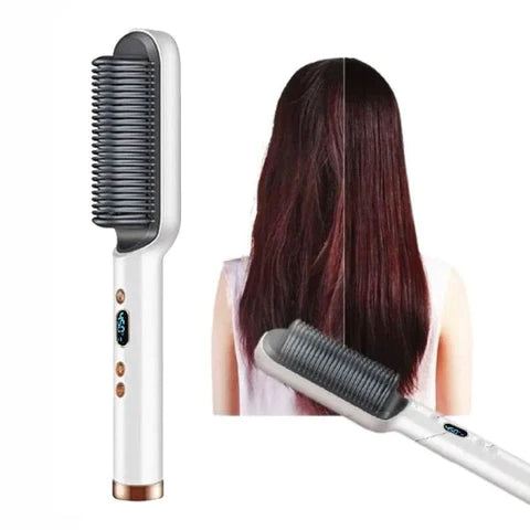 LF909 Hair Straightener Comb - Portable Straightening Solution for Women