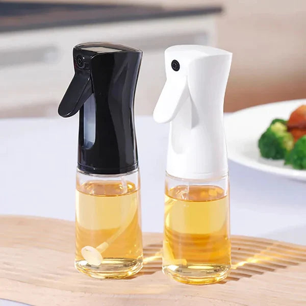 Premium Kitchen Oil Spray Bottle - Versatile Cooking & Baking Tool, Refillable, Easy-to-Use, for Healthy Cooking, Grilling, Salad Dressing, and More