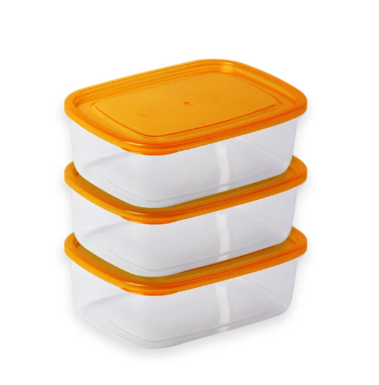 CRISPER FOOD CONTAINER 3PCS SET - XL 2500ML