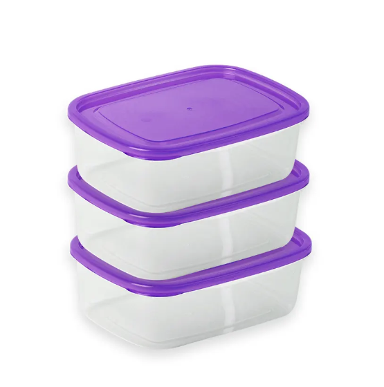 CRISPER FOOD CONTAINER 3PCS SET - M 1000ML