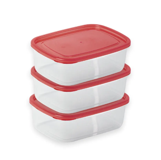 CRISPER FOOD CONTAINER 3PCS SET - M 1000ML