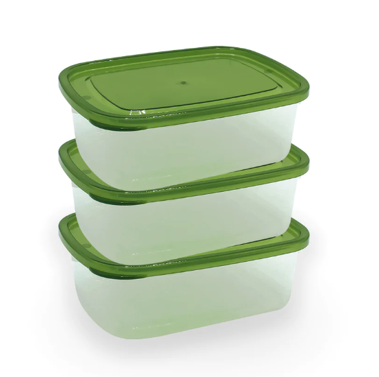 CRISPER FOOD CONTAINER 3PCS SET - M 1000ML