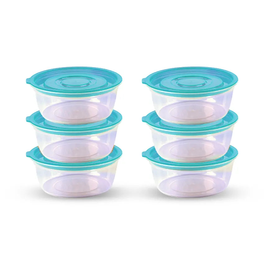 TREND FOOD CONTAINER 6 PCS SET S 390ML