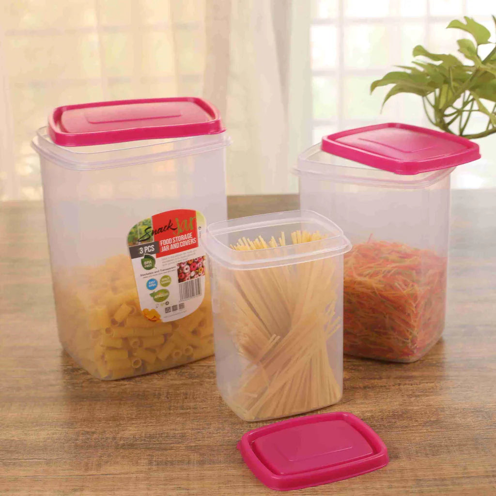 SNACK JAR 3 PCS SET