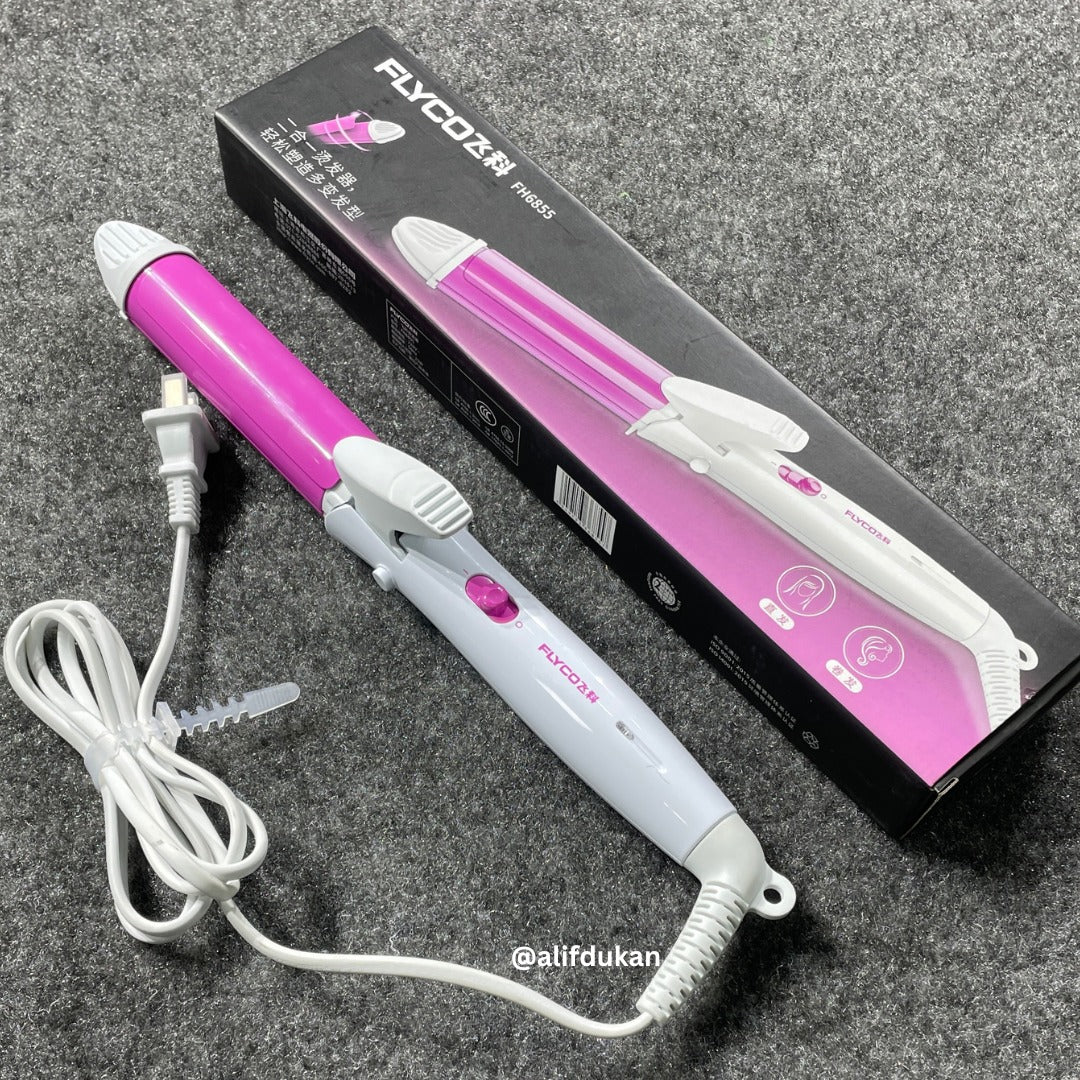 Curling and straightening dual-purpose FH6855 Curling and straightening two-in-one balanced