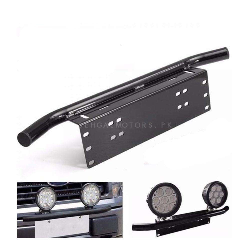 Universal Number Plate Light Bar Moun