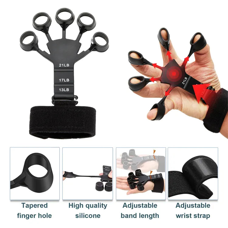 Strengthen Your Fingers with our Premium Silicone Finger Hand Grip