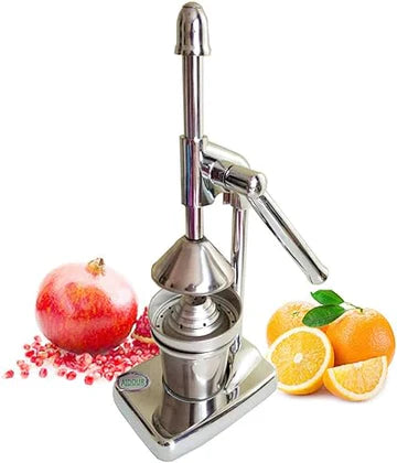 Manual Citrus Juicer, Squeezer for Fresh Fruit Juice, Hand Citrus Fruit Juice Machine, Stainless Steel Fruit Juice Squeezer