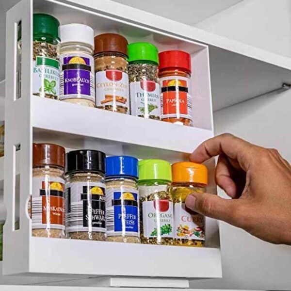 Multifunctional Rotating Storage Organizer Rack In Pakistan