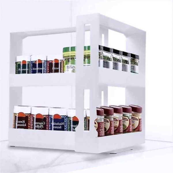 Multifunctional Rotating Storage Organizer Rack In Pakistan