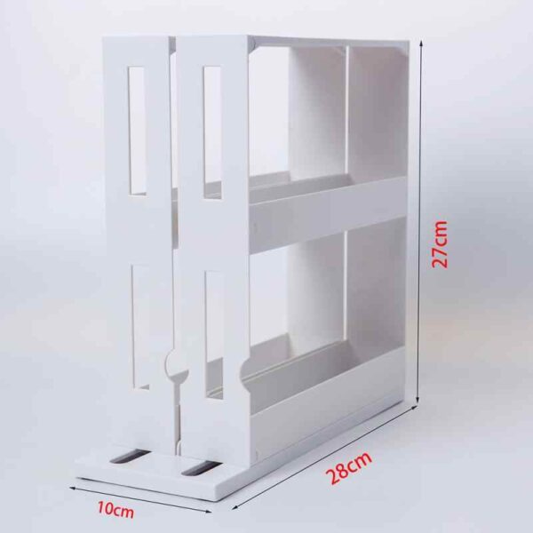 Multifunctional Rotating Storage Organizer Rack In Pakistan