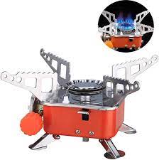 Portable Gas Stove For Camping Picnic Cooking Mini Gas Stove for Travelling Folding Furnace Burner Butane Gas Stove