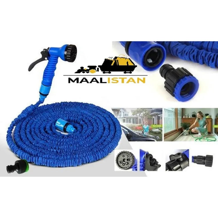 Expandable, Flexible and Durable expandable length Magic Hose water pipe for Gardening and car wash pipe with 7 spray modes