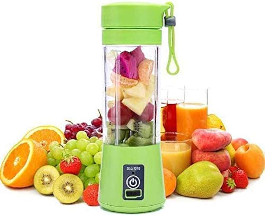 Portable 6 Blade Electric USB Rechargeable Blender