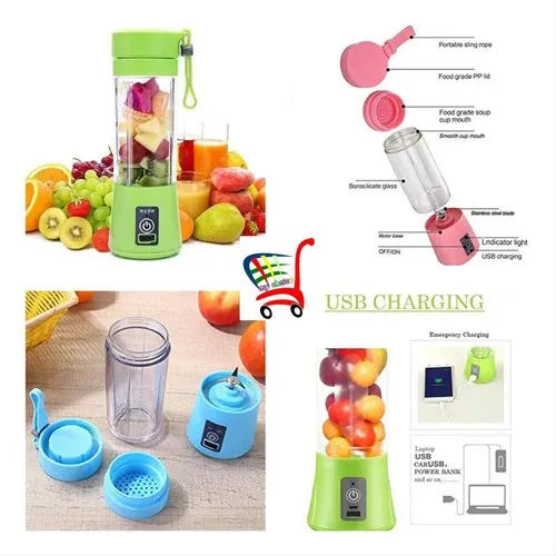 Portable 6 Blade Electric USB Rechargeable Blender