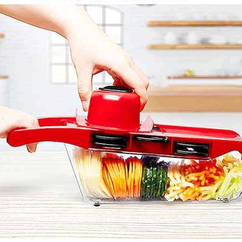 New Mandoline Slicer Vegetable Cutter 6 In 1