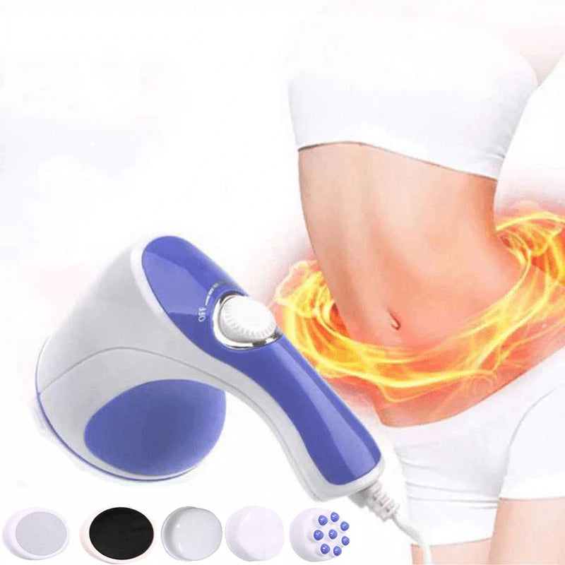 Relax and Spin Tone Massager – 5 in 1 Full Body Massager for Muscle Relief