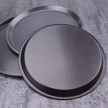 Non-Stick Pizza Pan, Round Pizza Pan Deep Dish Tray, Carbon Steel Non Stick Mold Baking Tool